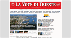 Desktop Screenshot of lavoceditrieste.net